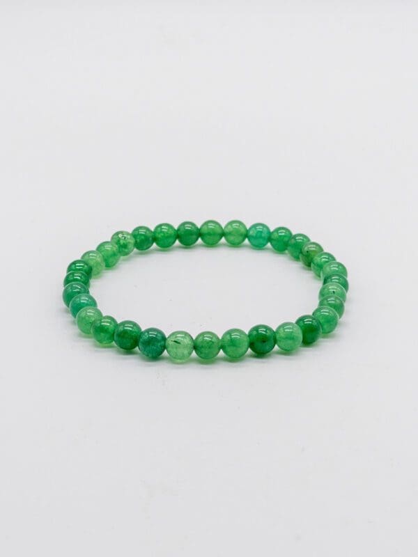 green aventurine bracelet 6mm