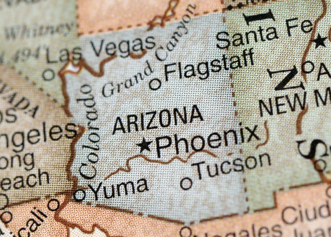 těžba drahokamů v Arizoně
