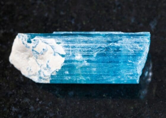 Aquamarine stone Specimen