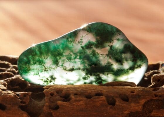 South Dakota Gemstone Moss Agate