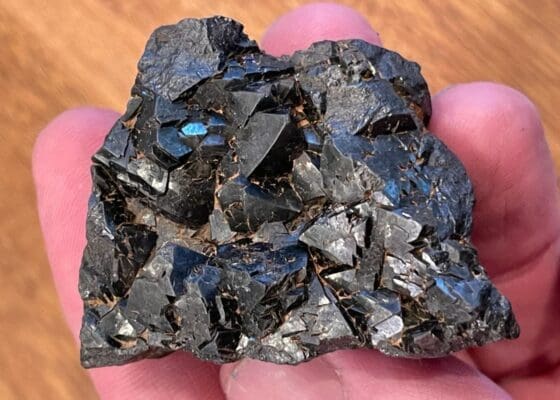 Magnetite gem mining