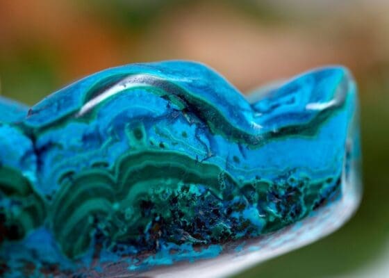 Chrysocolla polished