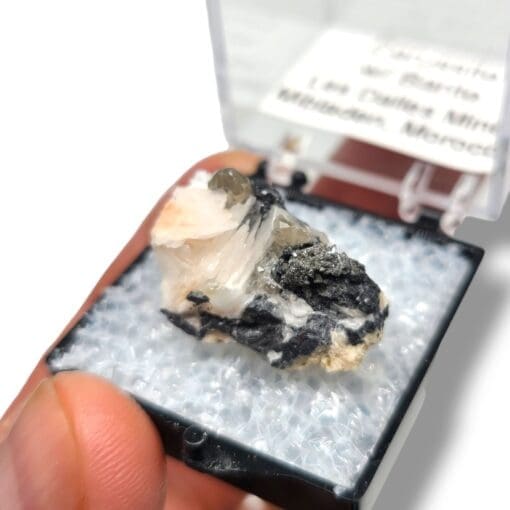 Cerussite with Barite Les Dalles Mine 4