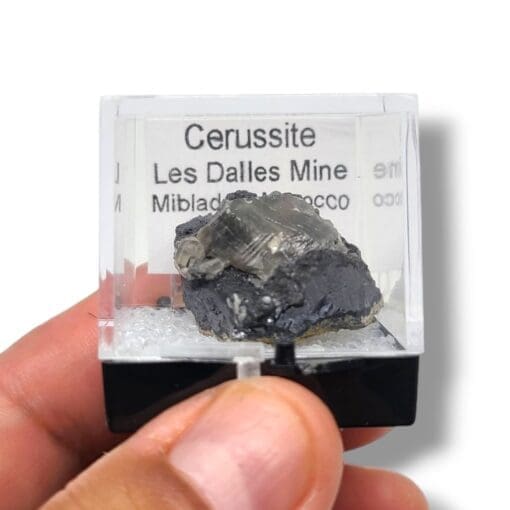 معدن Cerussite Les Dalles 2