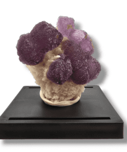 Spécimen de quartz fluorite violet